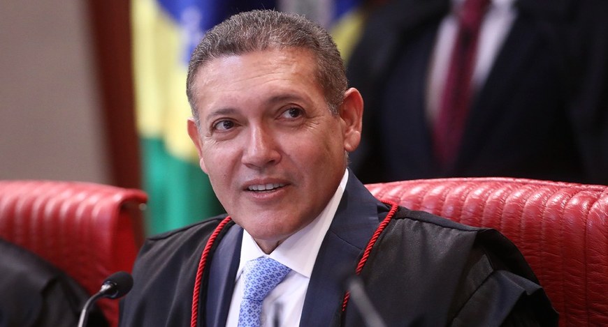 Ministro Nunes Marques, na sessão em que foi eleito presidente do TSE - 14.04.2026. Foto: Luiz R...