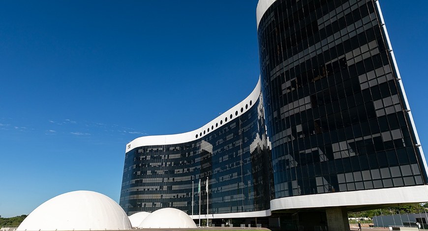 Edifício-sede do TSE, em Brasília
