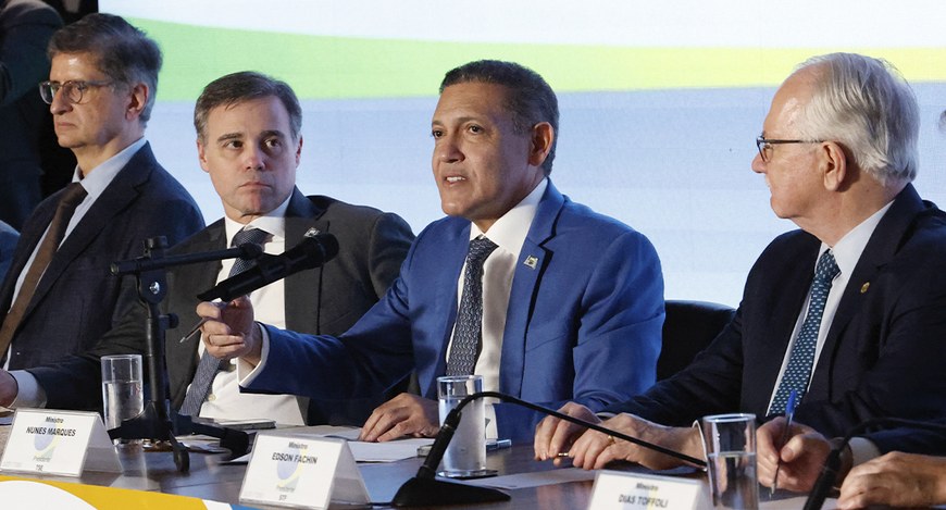 Em pronunciamento após a apuração, Kassio Nunes Marques também apresentou dados sobre desinforma...