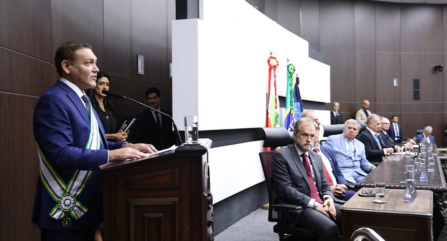 Ministro Kassio Nunes Marques profere a palestra magna da abertura do 91º Colégio de Presidentes...