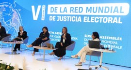 Presidente do TSE destaca avanços e desafios para a igualdade de gênero, em evento internacional...