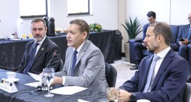 Presidente do TSE se reúne com diretor-geral da PF e superintendentes - 25/06/2026 - Foto: Anton...