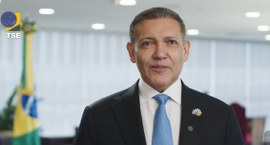 Em pronunciamento em cadeia de rádio e TV, Kassio Nunes Marques destacou a segurança das urnas, ...