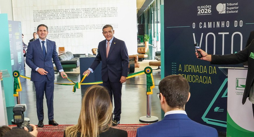 Pronunciamento aconteceu na abertura da exposição “O Caminho do Voto”, na Câmara dos Deputados