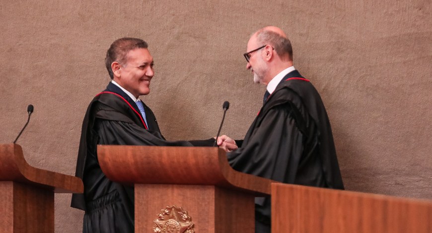 Sessão solene ocorreu no plenário do Tribunal e foi conduzida pelo presidente, ministro Kassio N...