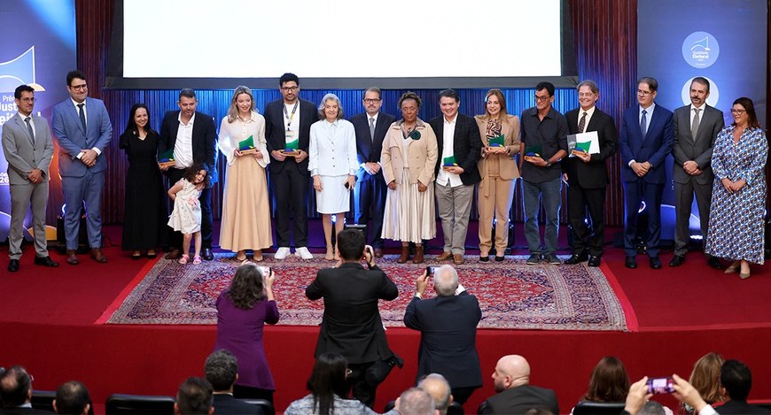 A presidente do TSE, ministra Cármen Lúcia, participou da entrega das premiações - 10.12.2025. F...
