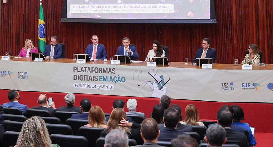 Página reúne conteúdos produzidos por plataformas digitais, Justiça Eleitoral e instituições par...