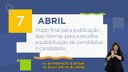 Publicação de normas sobre escolha de candidaturas