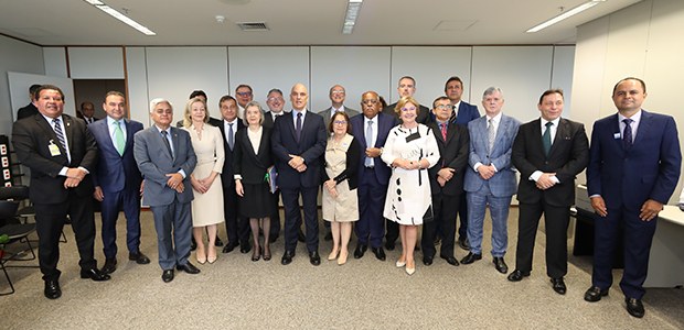 04.10.2023 - Reunião presidentes dos TREs - Foto: Alejandro Zambrana/Secom/TSE