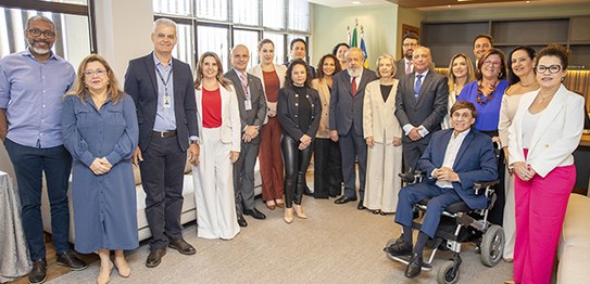 17.06.2024 Ministra Cármen Lúcia  em visita ao TRE GO