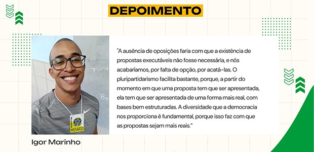 18.07.2024 - O que o eleitor quer, proposta factível, personagem Igor