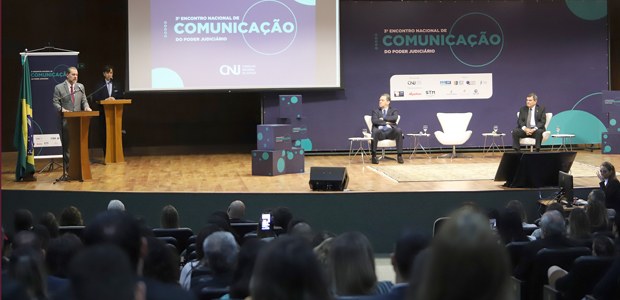 3º Encontro Nacional de Comunicação do Poder Judiciário em 05.12.2019. 3º Encontro Nacional de Comunicação do Poder Judiciário