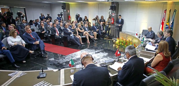 Abertura da VIII Conferência Ibero Americana
