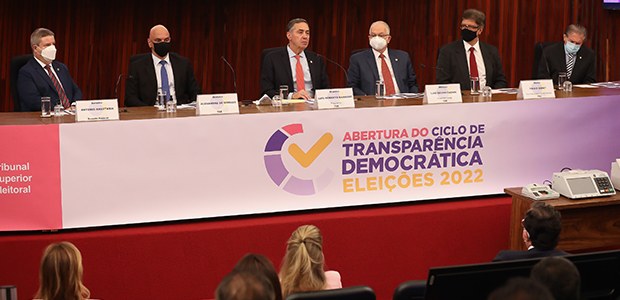 Abertura do Ciclo de Transparência Democrática Eleições 2022 em 04.10.2021