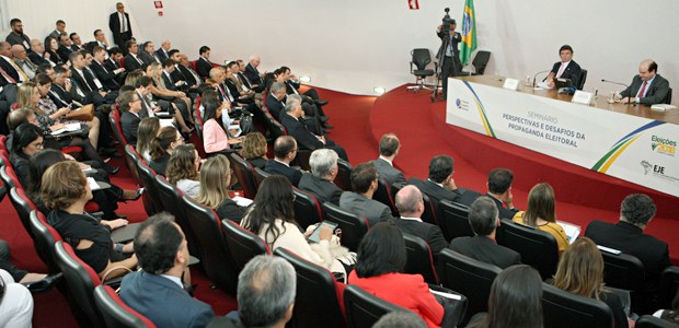 Abertura do workshop para juízes da propaganda e procuradores eleitorais 