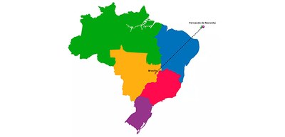 Arte: Secom/TSE - Mapa do Brasil - 07.01.2024