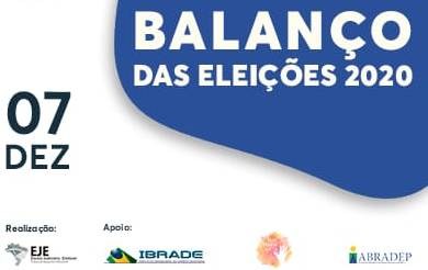 Balanço das eleições 2020, em 03.12.2020. Balanço das eleições 2020