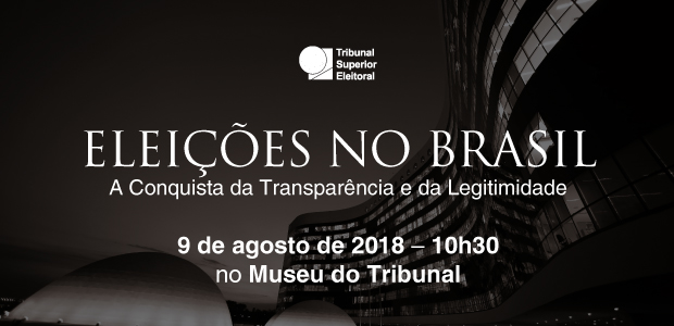 Banner exposição Eleições no Brasil