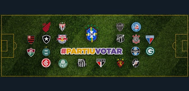 Banner #PartiuVotar, em 27.11.2020 Banner #PartiuVotar