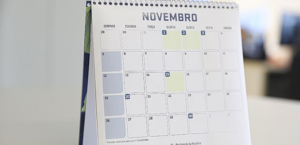 Calendário - Novembro de 2023 - 07.11.2023