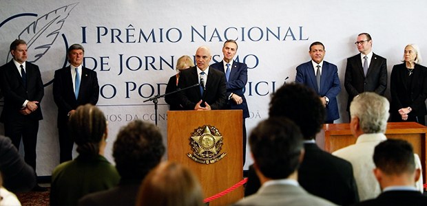 Cerimônia de lançamento do I Prêmio Nacional de Jornalismo do Poder Judiciário - 13.09.2023