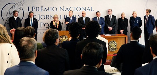 Cerimônia de lançamento do I Prêmio Nacional de Jornalismo do Poder Judiciário - 13.09.2023