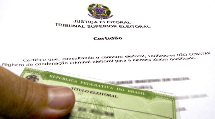 Certidão de quitação eleitoral TSE Justiça Eleitoral