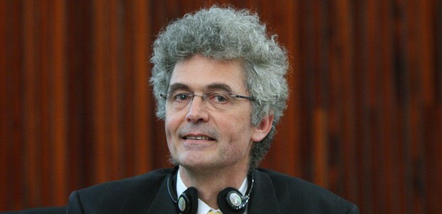 Christphe Leclercq durante Seminário Internacional Fake News em 21.06.2018 Christphe Leclercq durante Seminário Internacional Fake News