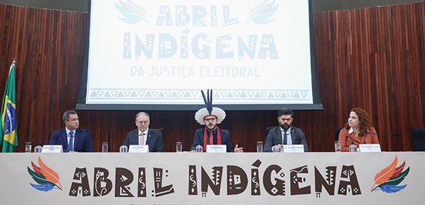 Ciclo de debates “Abril Indígena da Justiça Eleitoral” em 26.04.2023 - Foto: Antonio Augusto/Secom/TSE Ciclo de debates “Abril Indígena da Justiça Eleitoral” em 26.04.2023