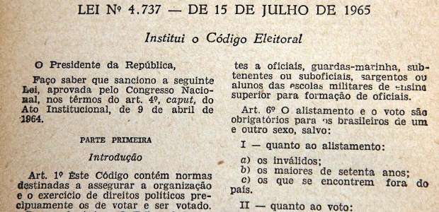 Código Eleitoral Brasileiro de 1965