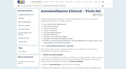 Consulta aos débitos pode ser feita também pela página Título Net