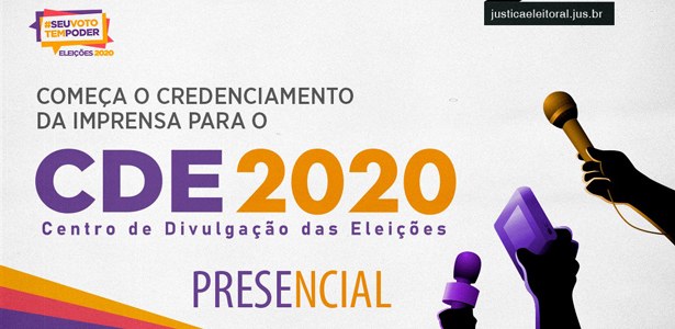 Credenciamento presencial CDE 2020 - 03.11.2020
