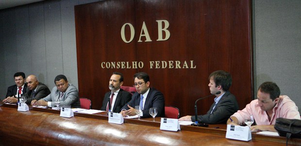 Dr. Carlos Eduardo Frazão durante Seminário Financiamento Eleitoral na OAB