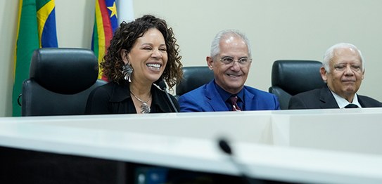 Edilene Lôbo abre evento que discutiu igualdade étnica e racial na esfera eleitoral - 01.09.2023