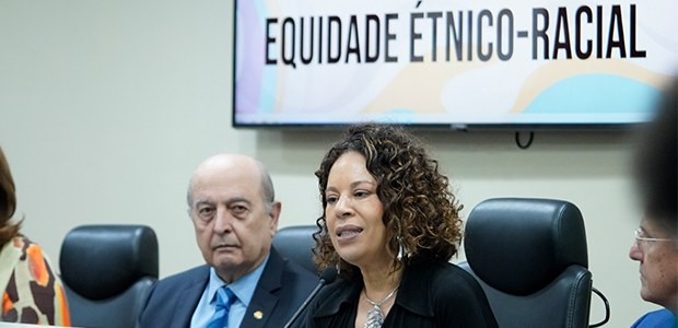 Edilene Lôbo abre evento que discutiu igualdade étnica e racial na esfera eleitoral - 01.09.2023 Edilene Lôbo abre evento que discutiu igualdade étnica e racial na esfera eleitoral - 01.09.2023
