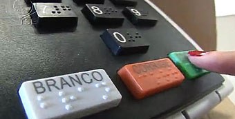 Eleições votação Botão Verde Eleições votação Botão Verde