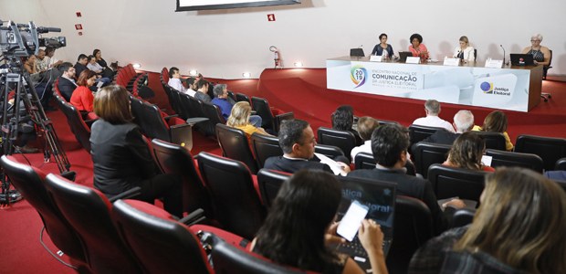 Encontro Nacional de Comunicação da Justiça Eleitoral em 11.10.2019 Encontro Nacional de Comunicação da Justiça Eleitoral