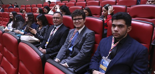 Estudantes de Direito do CEUB acompanham sessão plenária do TSE - 24.02.2026. Foto: Luiz Roberto...