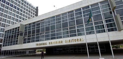 Fachada do TSE antigo