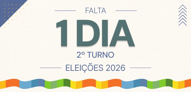 Esta é uma peça gráfica digital informativa e comemorativa sobre o calendário eleitoral brasilei...