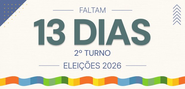 Esta é uma peça gráfica digital informativa e comemorativa sobre o calendário eleitoral brasilei...