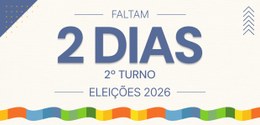 Esta é uma peça gráfica digital informativa e comemorativa sobre o calendário eleitoral brasilei...