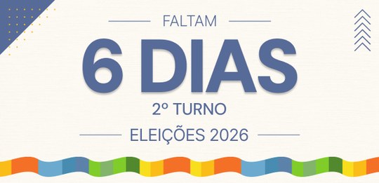 Esta é uma peça gráfica digital informativa e comemorativa sobre o calendário eleitoral brasilei...