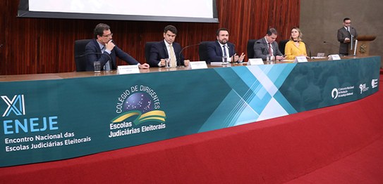 Foto: Ajejandro Zambrana/secom/TSE - Encontro Nacional do Colégio de Dirigentes das Escolas Judi...