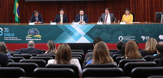 Foto: Ajejandro Zambrana/secom/TSE - Encontro Nacional do Colégio de Dirigentes das Escolas Judi...