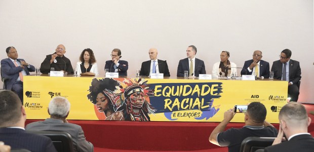Foto Alberto Ruy/Secom/TSE Abertura do Seminario Equidade Racial e Eleições 03.04.2024