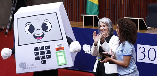 Foto: Alejandro Zambrana/Secom/TSE - 30 anos da Urna Eletrônica - 04.05.2026