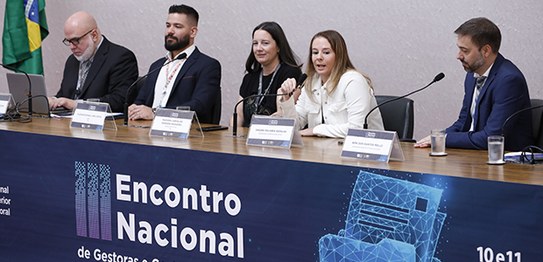Foto: Alejandro Zambrana/Secom/TSE - 3° Encontro Nacional de Gestoras e Gestores do PJe - 10.06....