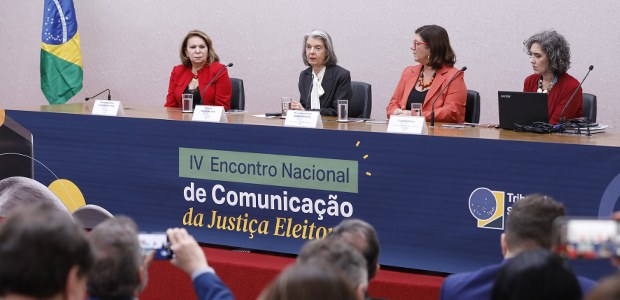 Foto: Alejandro Zambrana/Secom/TSE - Abertura do 4° Encontro Nacional de Comunicação da Justiça ...