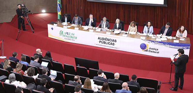 Foto: Alejandro Zambrana/Secom/TSE - Audiência Pública - Resoluções das Eleições 2024 – 25.01.2024